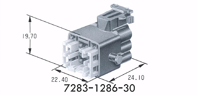 7283-1286-30-混合连接器-YAZAKI- 合适连接器 - 更合适的连接器解决方案